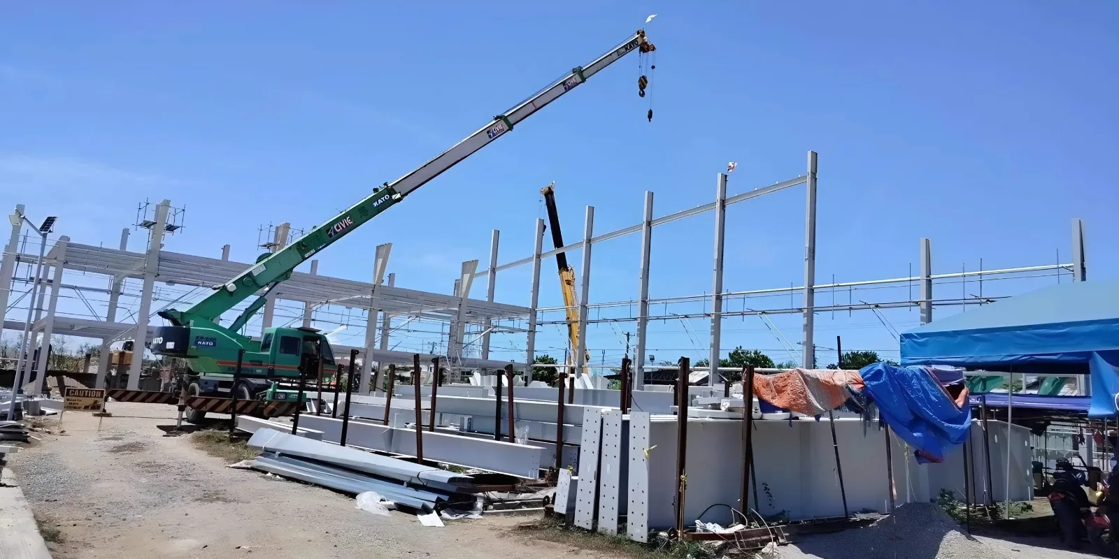 Mactan Cebu Hangar — commercial steel project in Mactan, Cebu