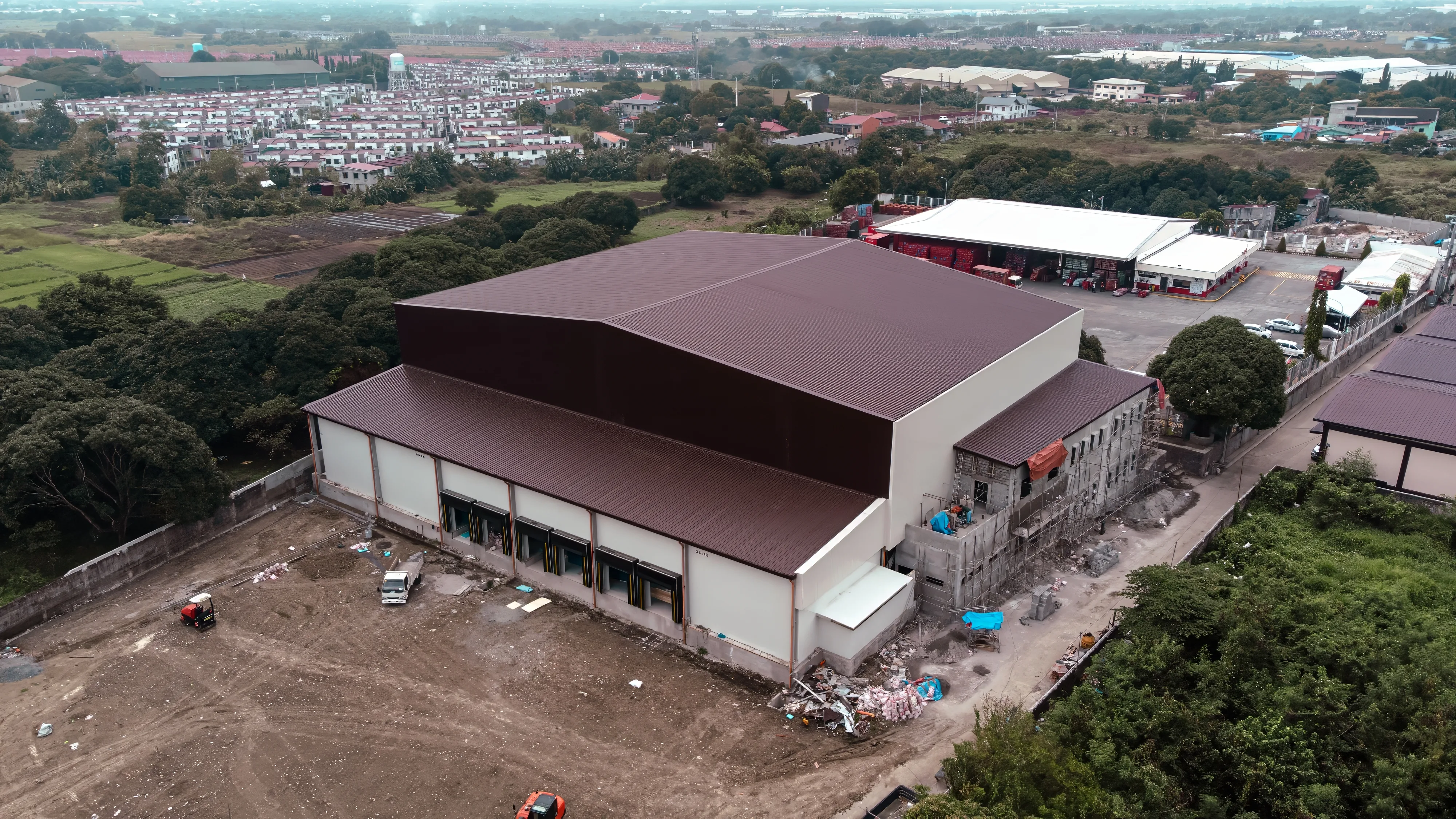 Puyat Gold Storage — warehouse steel project in Tanza, Cavite