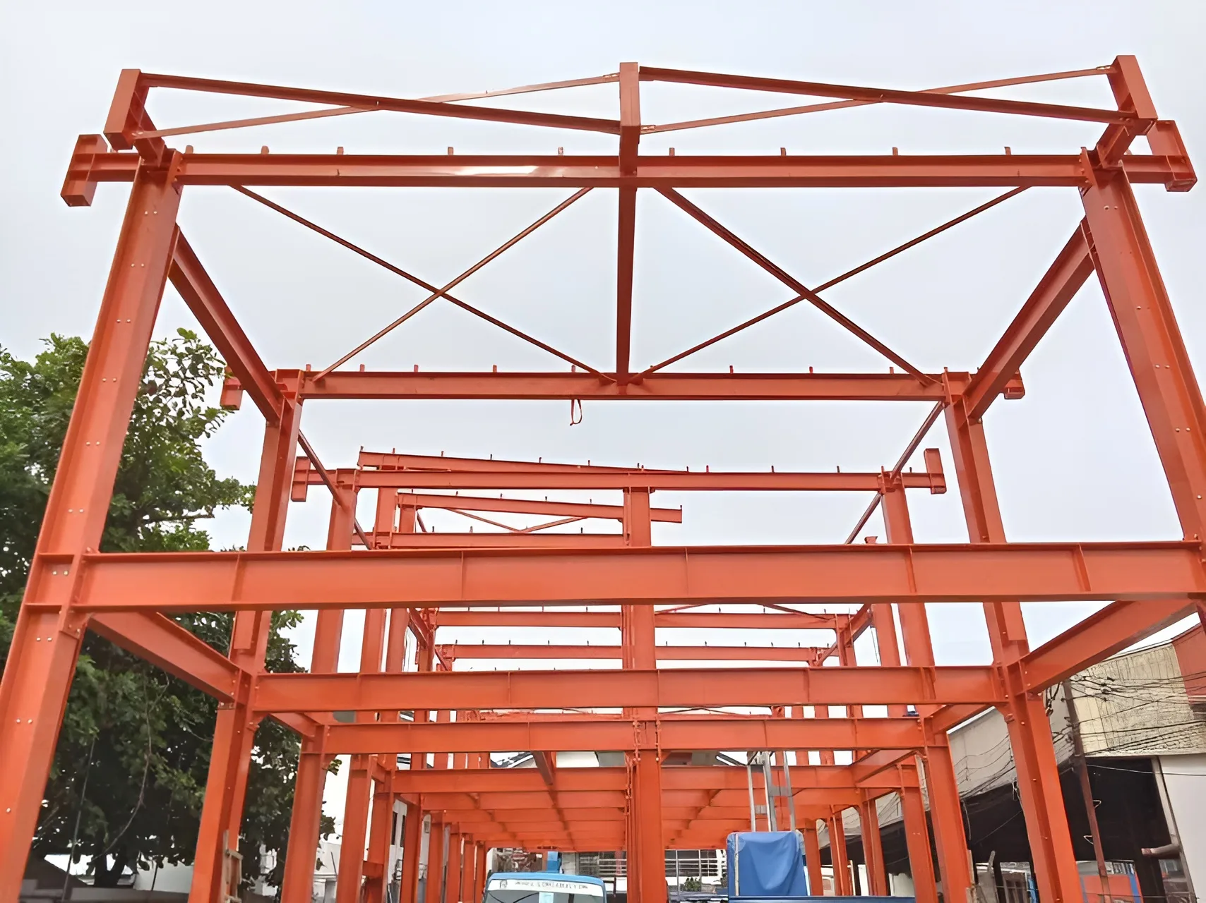Rehabilitation of QAHD Building — commercial steel project in Zamboanga City